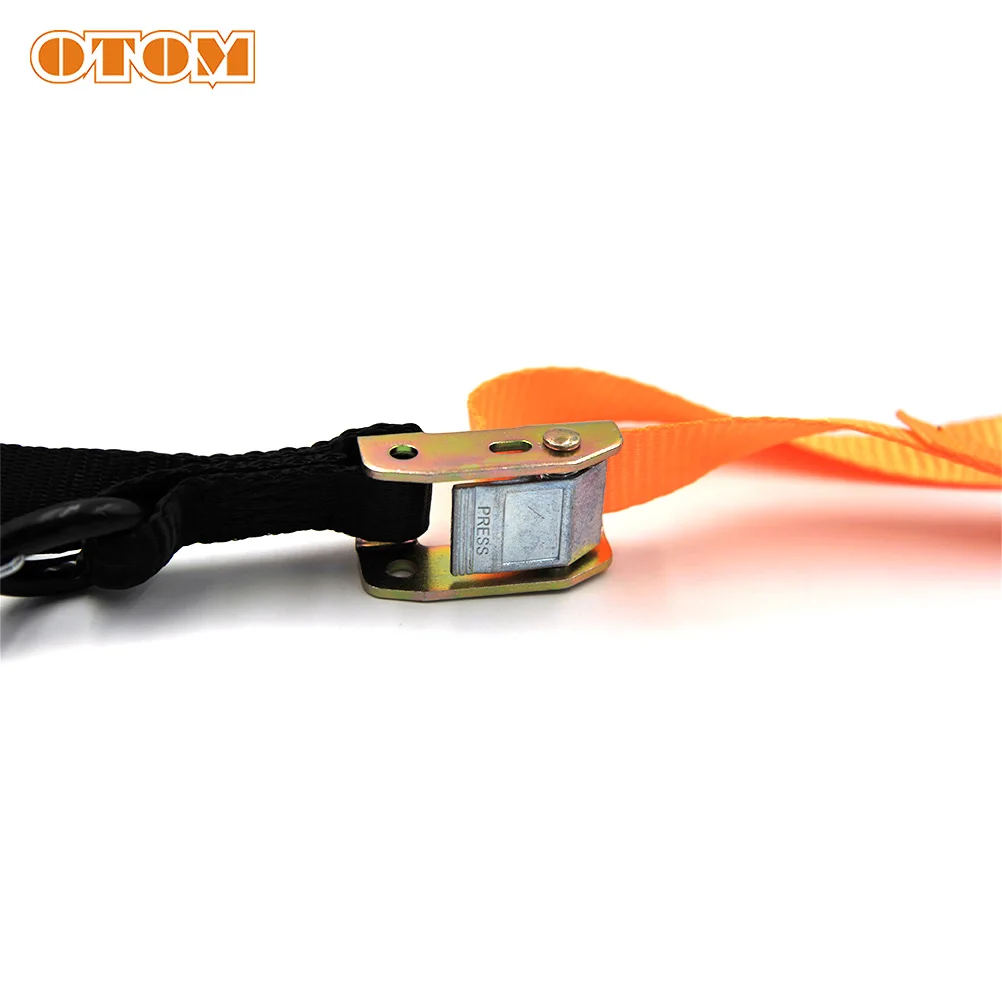 OTOM Motorcycle Fixed Strap Tension Rope Quick Release Buckle Universal Tie Downs For HONDA YAMAHA SUZUKI KAWASAKI KTM EXC CRF