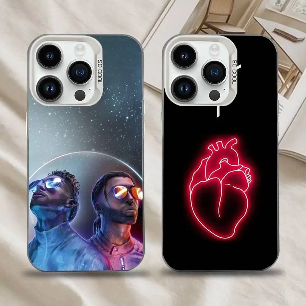 

Чехол для телефона PNL QLF Rapper для iPhone 16,15,14,13,12,11, Mini,Pro,SE,MAX, белый матовый противоударный чехол