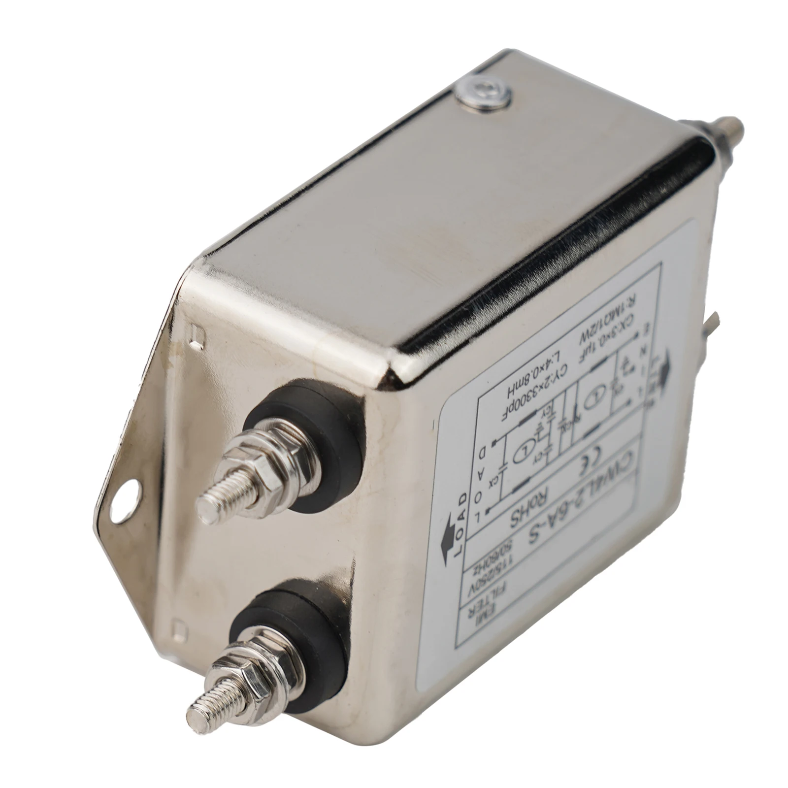 CW4L2-6/10/20A-S Double-stage Bolttype Power Filter Single-Phase AC for emi Filter 220VAC Filters Electrical Equipment Supplies