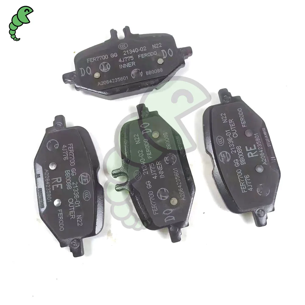 

A0004201304 A0004201104 A0004201404 Auto Parts Brake System Brake Pad for Mercedes benz C S206 0004201104 0004201304 0004201404