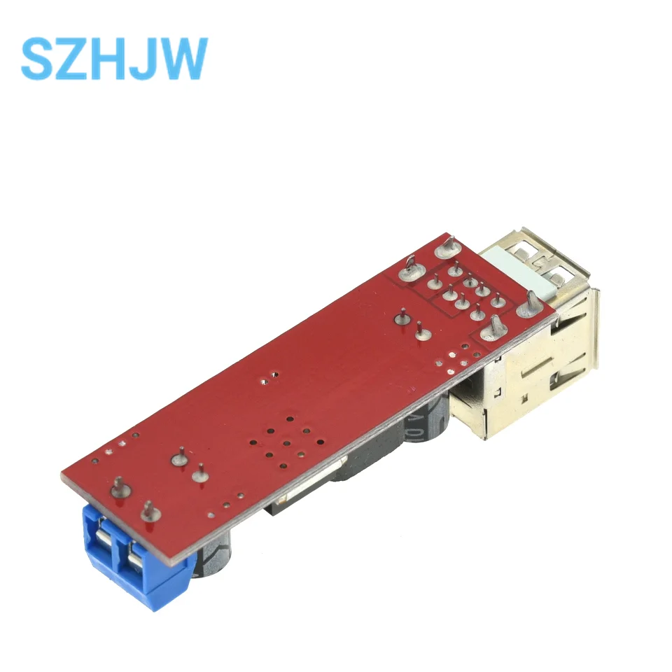 LM2596 DC-DC modulo convertitore Step-down DC 6V-40V a 5V 3A doppia ricarica USB Dual USB