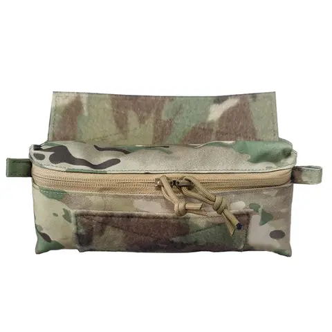 Tactische Plaat Drager Airsoft Vest Voorkant Borst Mini Bungelaar Drop Pouch V5 Fc Jpc Cpc Lbt D3cr Mk3 Mk4 Voorpaneel Opbergtas