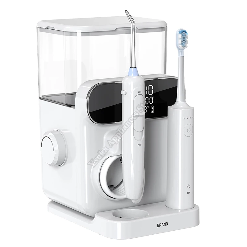 

Electric Toothbrush and Water Flosser Set​ Complete Oral Care Upgrade Kit Electric Toothbrush Water Flosser