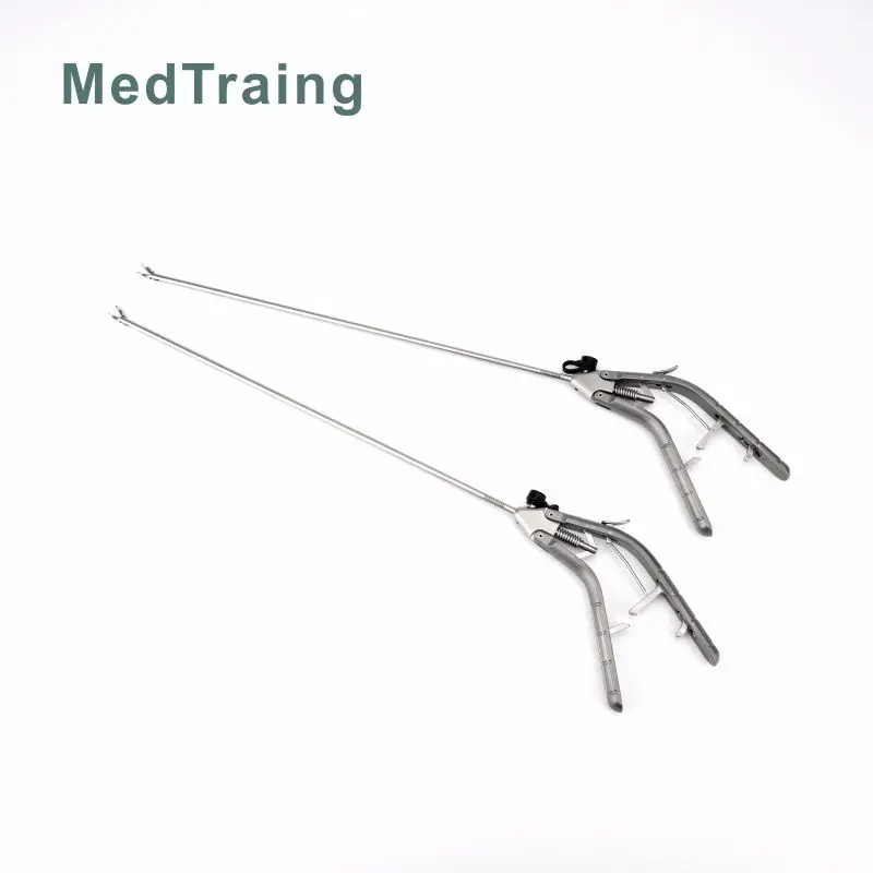 

Laparoscopic Instruments Titanium Alloy Needle Holder Laparoscopy Surgical Forceps For Medical Surgery