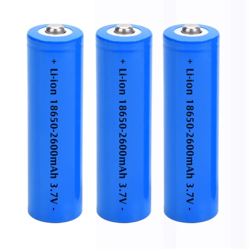 Hot Sale Rechargeable 2600MAh 18650 Battery 3.7V Lithium-Ion Battery For Video Doorbell Camera Flashlight Electric Tools Battery