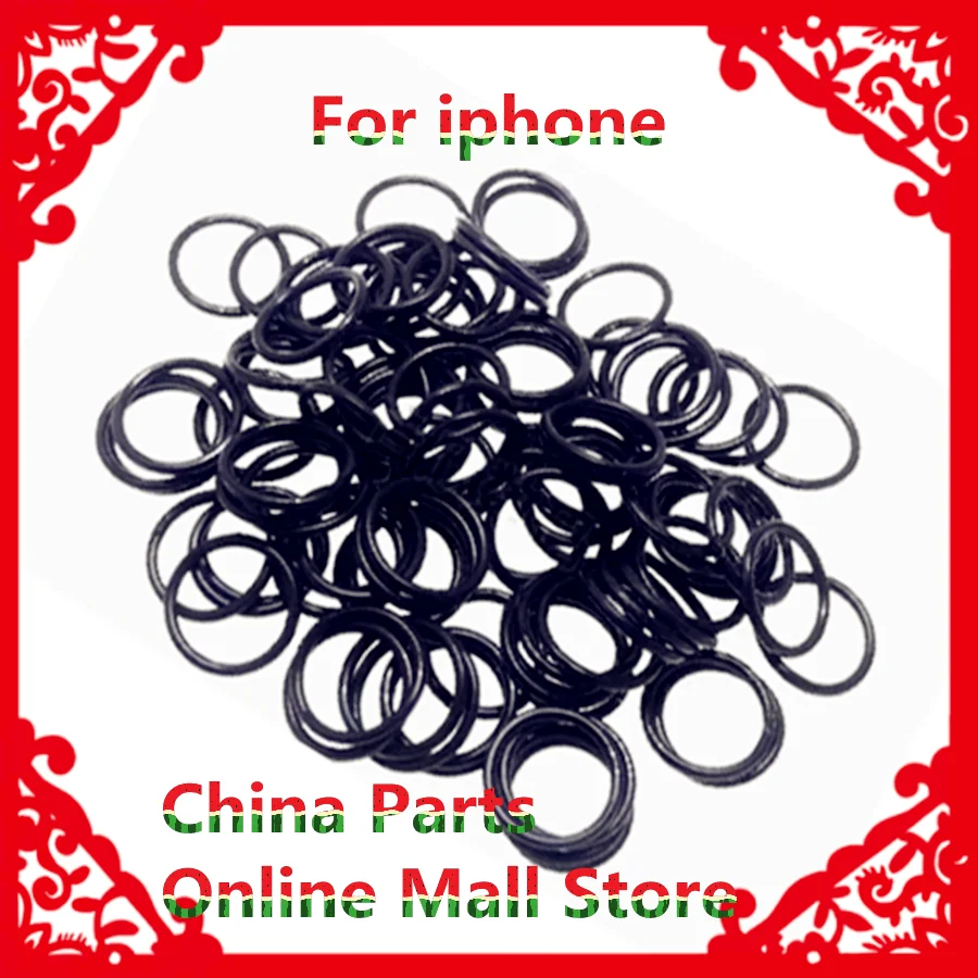 for iPhone 8 X XS XR 11 12 13 14 pro max large hole rear glass camera waterproof glue ring