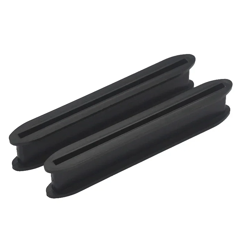 4 pçs captador bobina pico forma para lâmina estilo bobina para mini humbucker 65x7.8 slug bobina dupla captador bobina preto