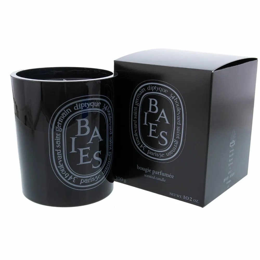

Black Baies Floral Candle-10.2 oz