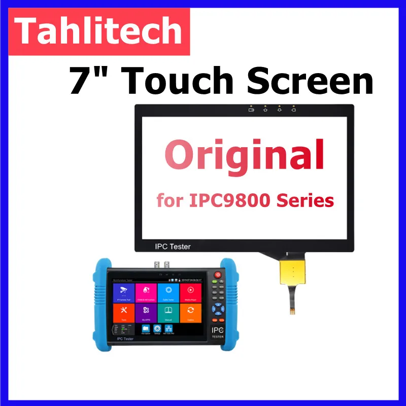 

Тестер для IP-камер CCTV IPC-9800 с сенсорным экраном, монитор для ремонта экранов IP-камер, тестер для ЖК-экранов серий IPC9800movtadhs plus