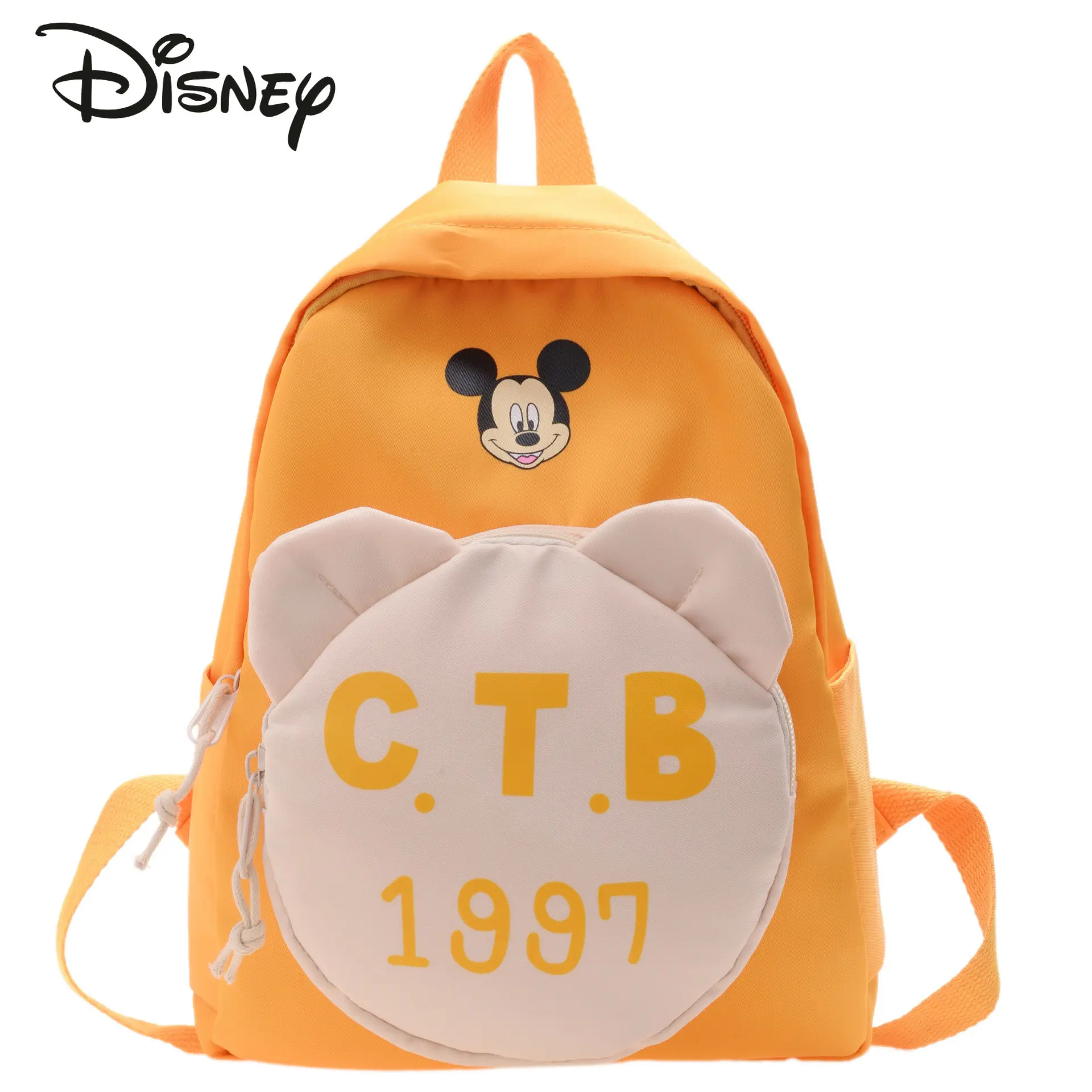 Disney Mickey Children's Backpack Fashion High Quality Student Backpack Casual Versatile Multifunctional Storage Backpack