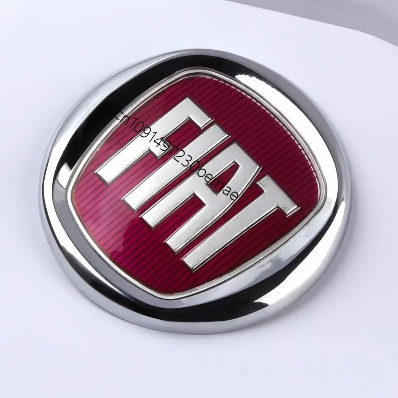 95mm 3pin Car Front Hood Fiat Emblem Grille Accessories for FIAT Grande Punto 500 Tipo Panda Ducato Freemont Stilo Doblo Fiorino