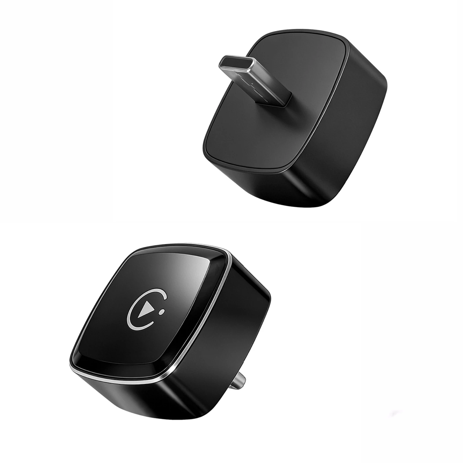 Adaptador Inalámbrico CarPlay 2026, USB CarPlay y Android Auto, Puerto Tipo-C, Convierte de Cableado a Inalámbrico, Plug & Play, Auto-C
