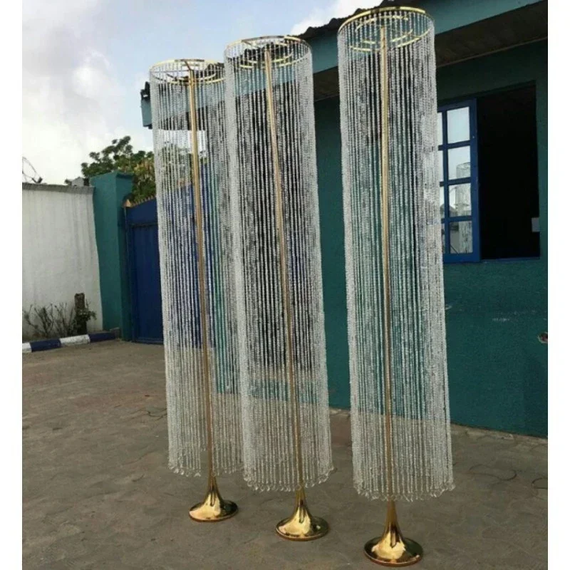 

Wedding Crystal Waterfall Flower Stand