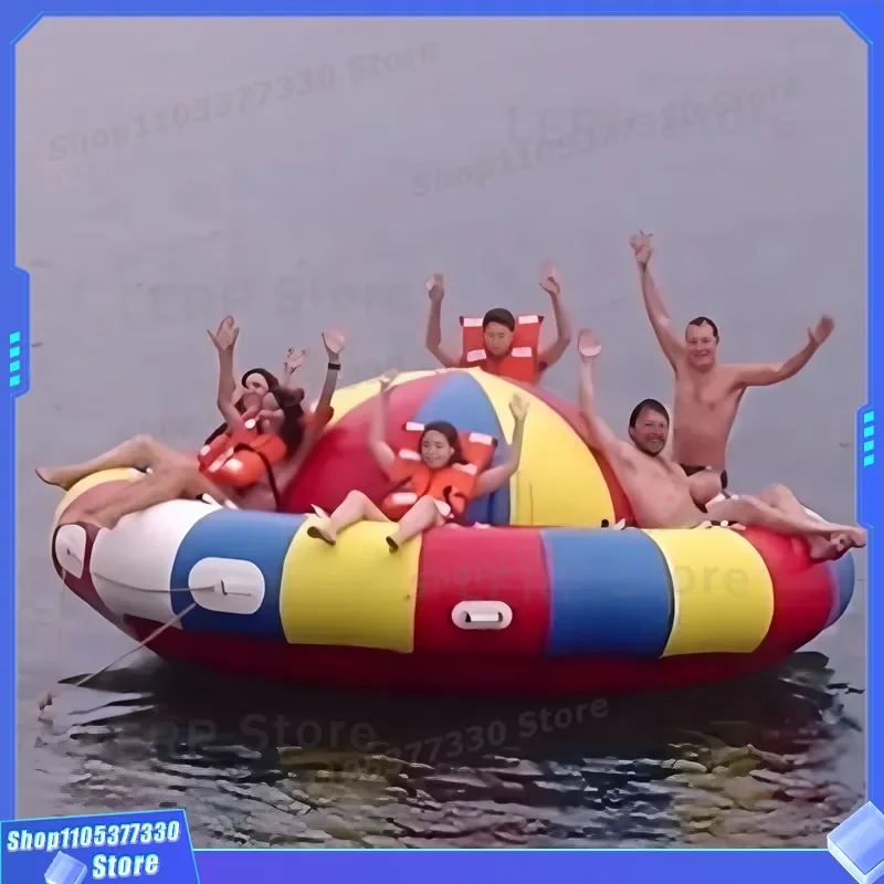 Custom Large 5m Inflatable Water Spinning Gyro for Outdoor Water Park and Lake Fun