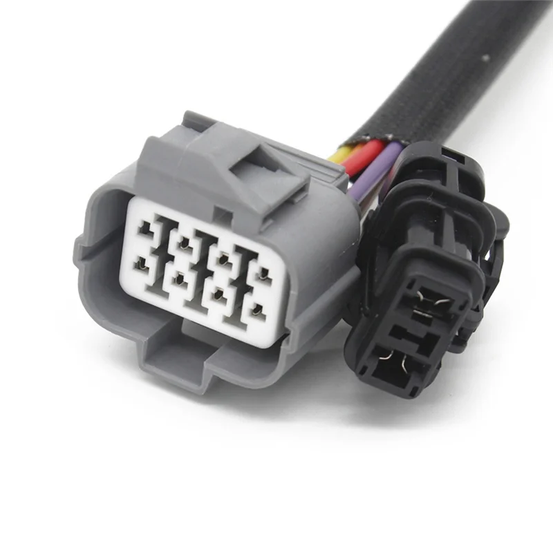 8 Pin Cable Adapter Harness Connector OBD1 to OBD2 Car Modification for Honda Acura