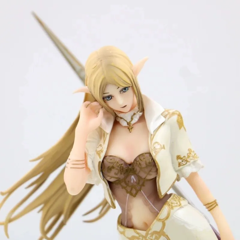النسب الأبيض قزم أنثى ماج 1/7 مقياس الشكل جميل أنيمي تحصيل بولي كلوريد الفينيل تمثال نموذج هدية للاعبين والجامعات