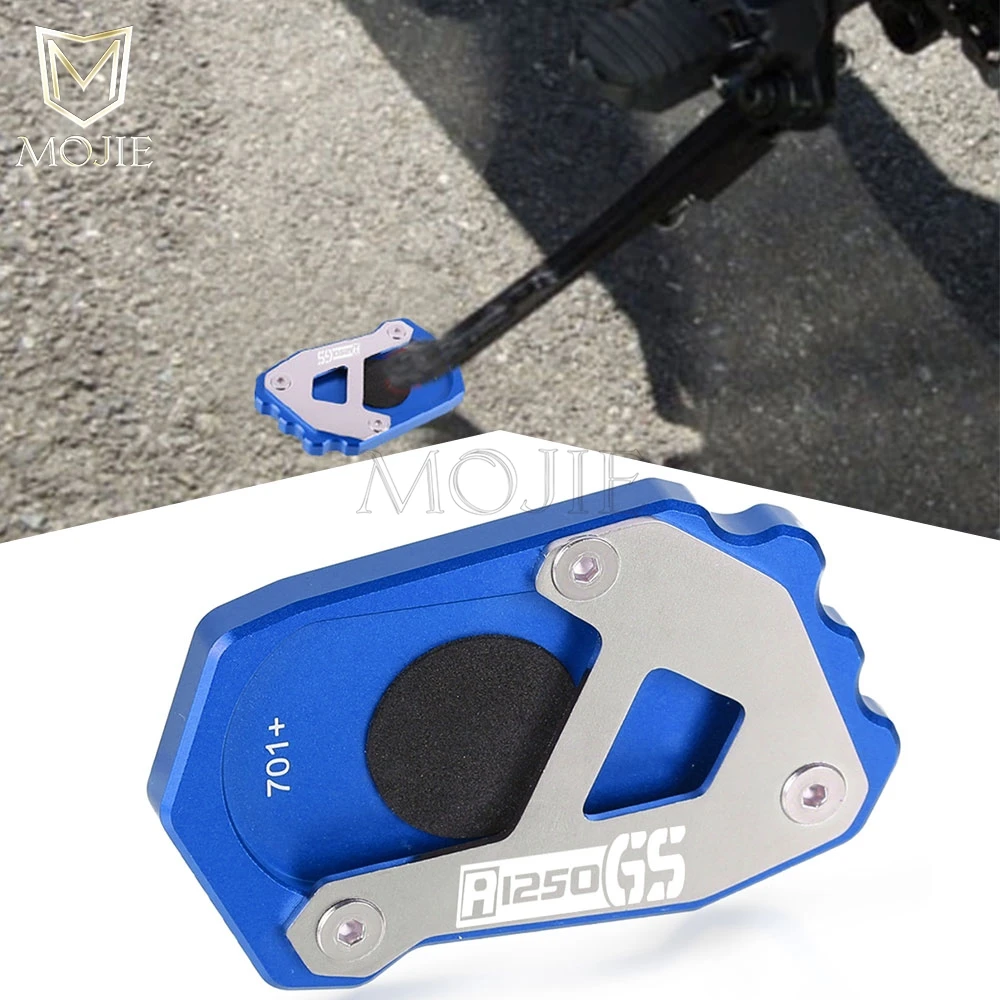 

Motorbike Foot Side Stand Extension Plate For BMW R1250GS R 1250 GS Adventure 2019 2020 2021 2022 2023 Kickstand Pegs Enlarger
