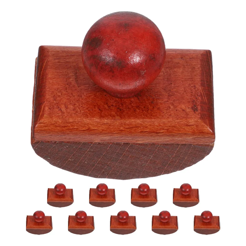 

Набор из 10 деревянных впитывающих подушечек для чернил (дизайн Rocker), быстросохнущие, для штампов, каллиграфии, перьевых ручек, аксессуар для письма