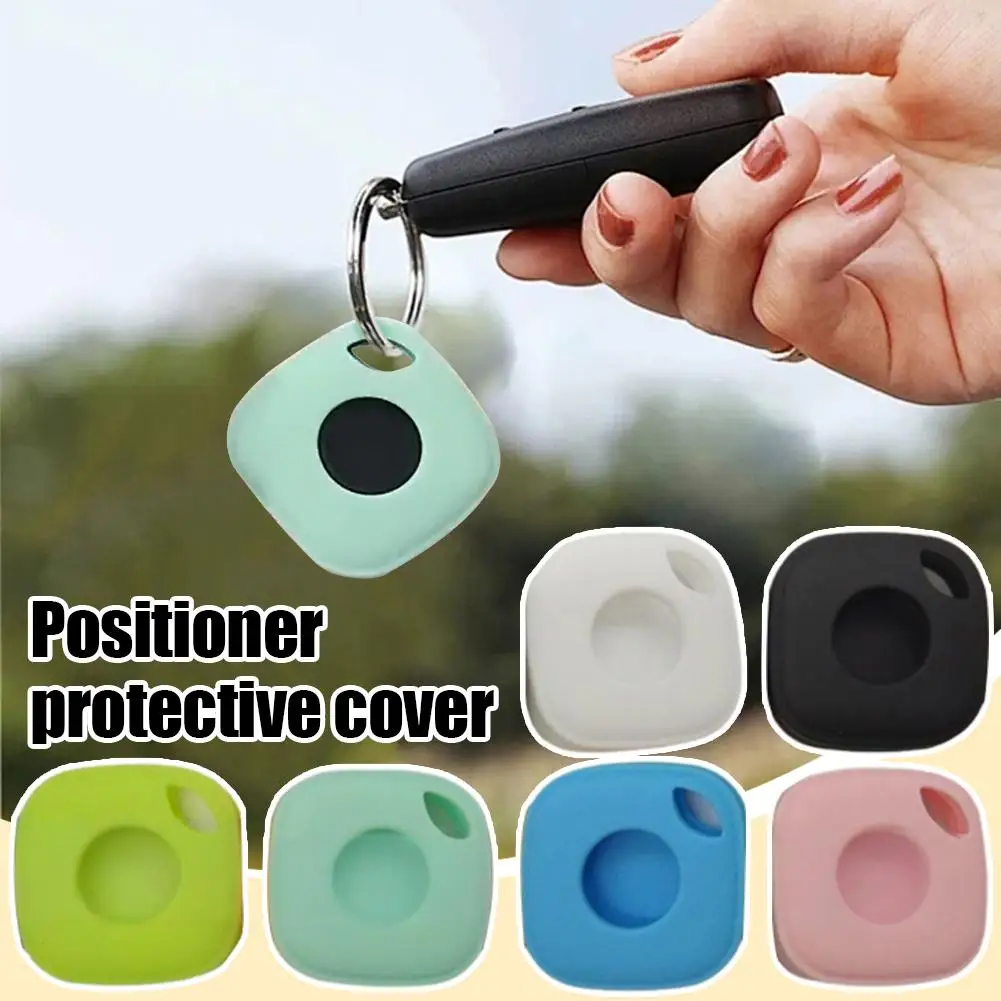 Case For Tile Mate 2024 Tracker Silicone Protective Cover GPS Location Tracker Anti-Scratch Anti-Lost Device Cover Sleeve C8G9