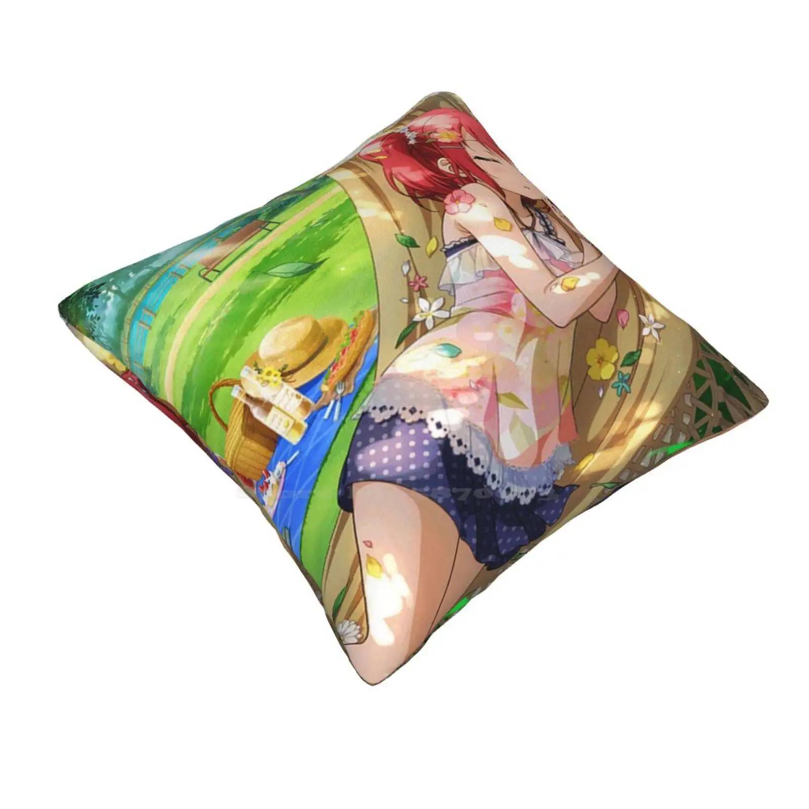 Love Live! Sunshine!!-Spring Picnic Bedroom Office Hug Pillowcase Love Live Sunshine School Idol Project School Idol Festival