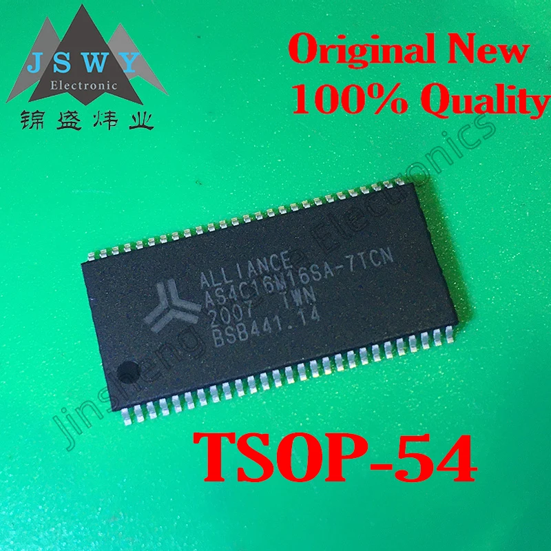 (1/5 pieces) AS4C16M16SA-7TCN TOSP-54 AS4C16M16SA 256Mbit SDRAM chip/new original spot Electronics