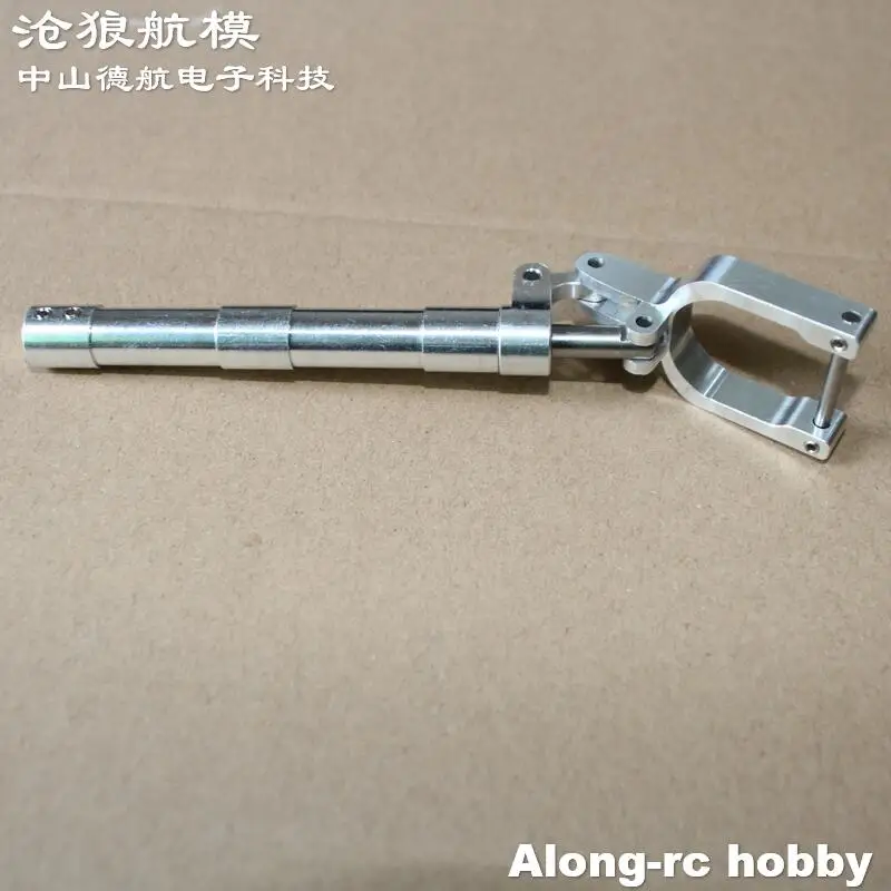 RC Airplane Part-- Height 95mm-185mm Damping Kneeling Landing Gear Worm Shock Tripod Suitable for 3-5kg RC Models Jet EDF Plane