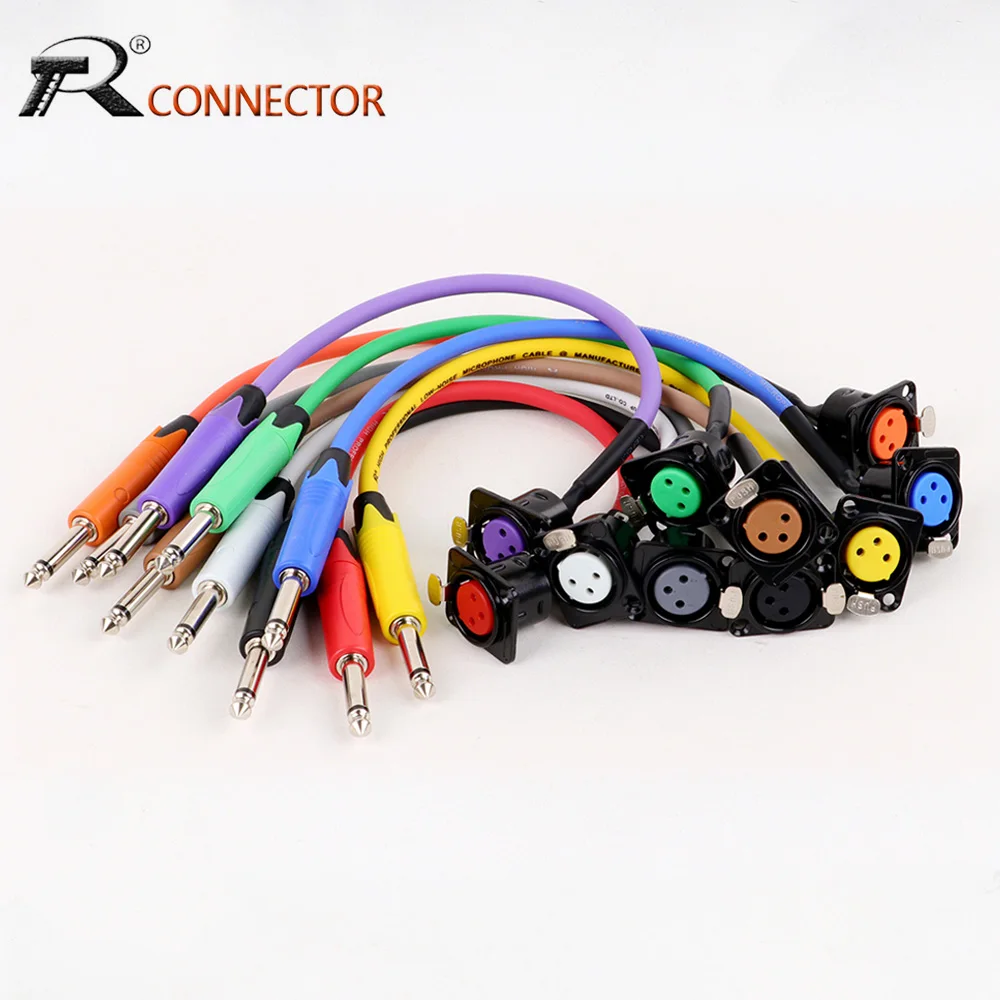 10Pcs D-Type Xlr To…