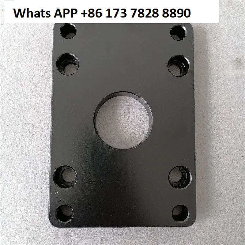 モノポリーscシリンダーアクセサリー-取付ベース-f-sc125fa-穴間隔104-材質-鉄-電動シリンダーフランジプレート