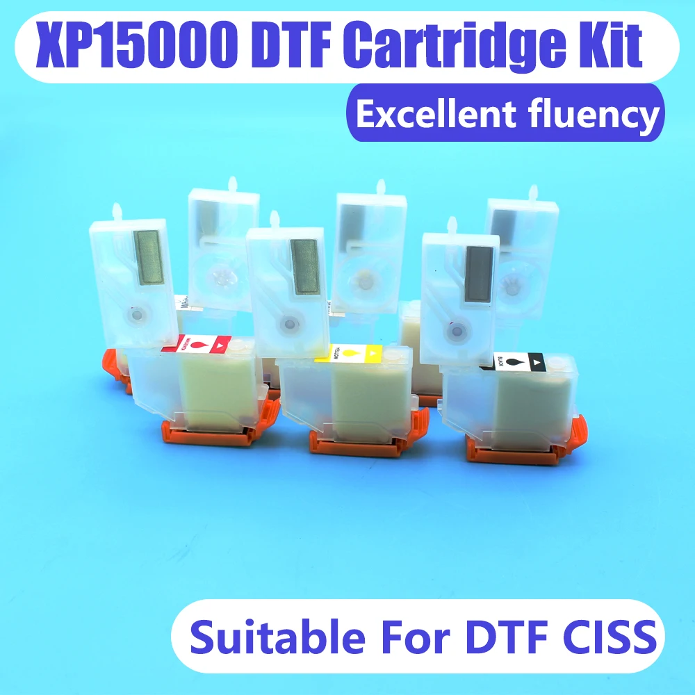 For Epson Xp15000 Cartridge DTF Damper Ink System Kit For XP 15000 15010 15080 Modification DTF White Ink CISS High Fluency Tool