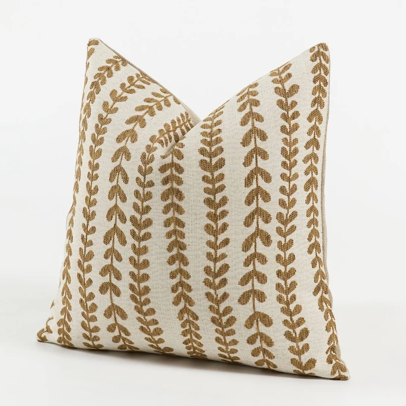Retro Luxury Brown Geometric Pillows High Quality Cushion Case Simple Nature Decorative Pillow Cover For Sofa Chair Home Decor
