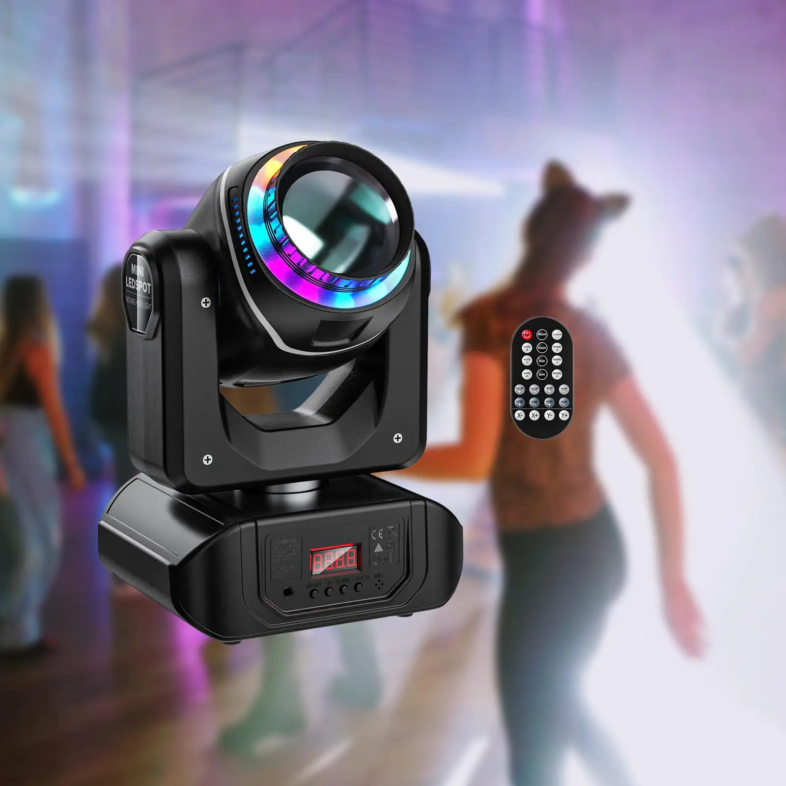 Moving Head Light Sound Activation Control DJ Lights for Wedding Party Bar