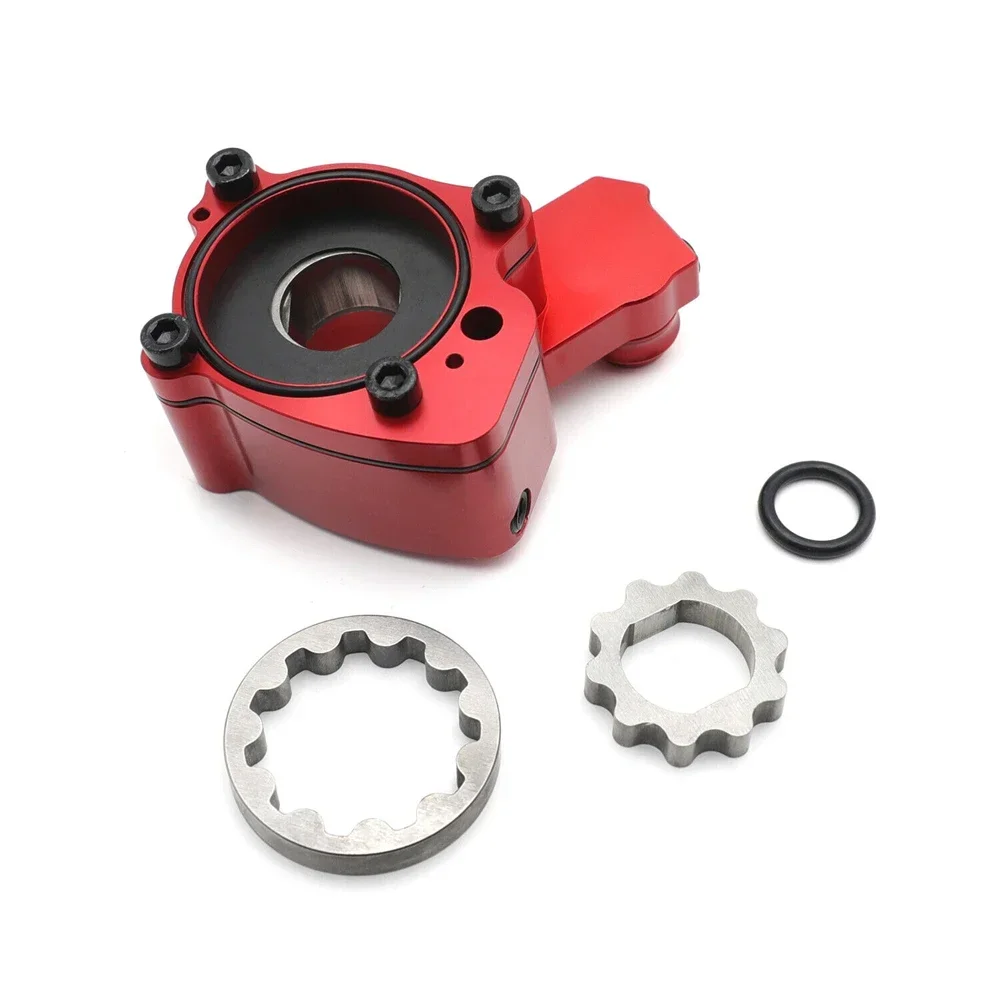Motorcycle Billet 6061 Aluminum Oil Pump for Harley Twin Cam 2007-up & 2006 up Dyna 96&103 High Volume Performance OEM:26037-06
