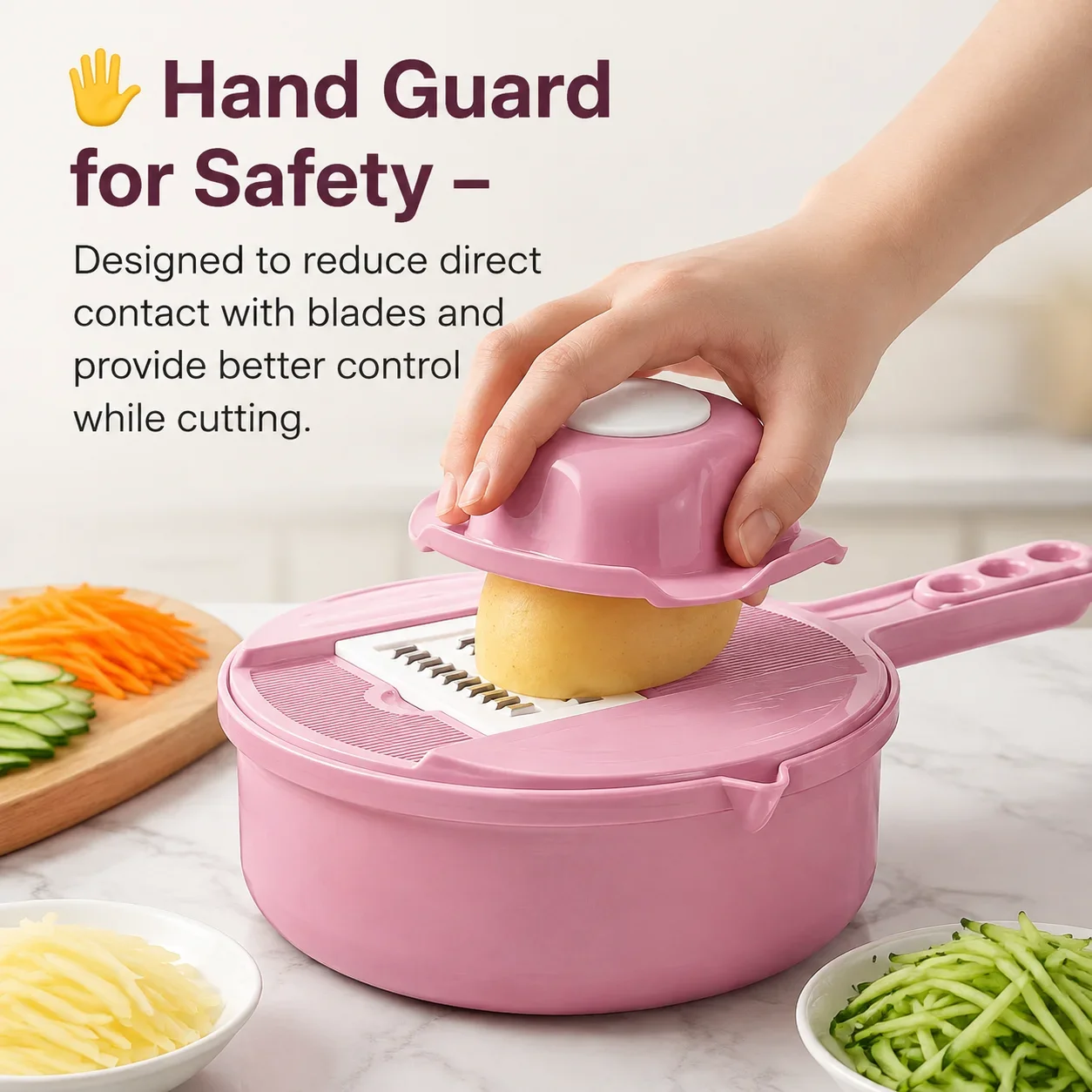 12-in-1 Ultimate Multi Vegetable Chopper Effortless Cutting Shredding Slicing and Grating Perfect for Hotel Commercial Kitchen