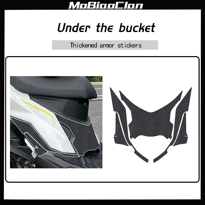 Per SYM DRG150 drg150 2025 Armatura Accessori Adesivi di protezione Corpo Anti-usura Accessori di modifica Protezione