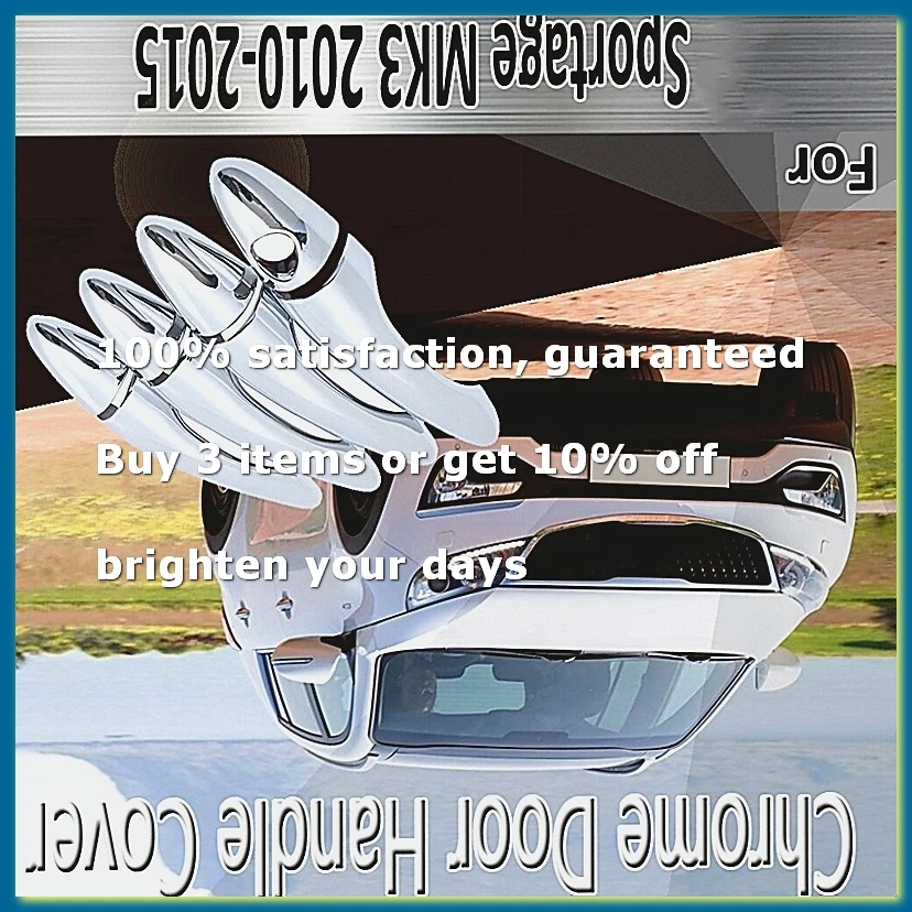 Chrome Door Handle Cover Refit Car Accessories Stickers Decoration for MK3 SL 2010-2015