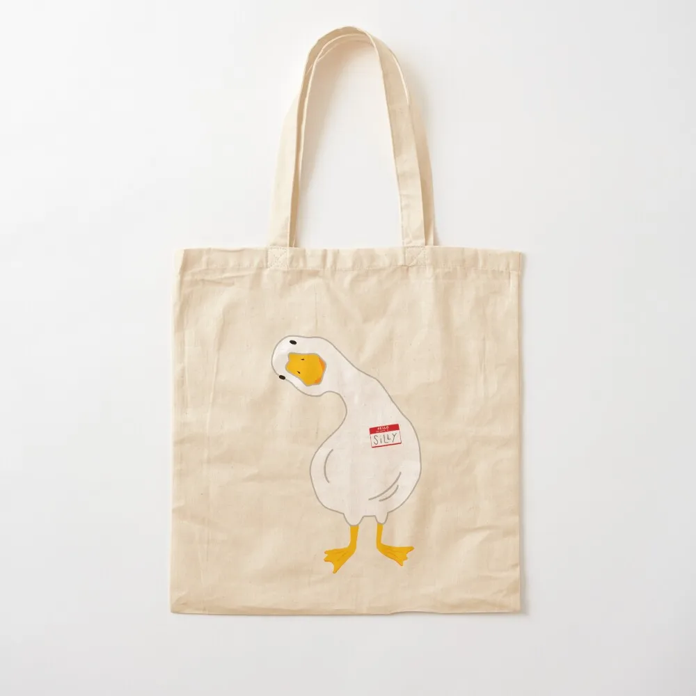 

Silly Goose Tote Bag Eco bag tote bags cloth bags Canvas Tote Bag