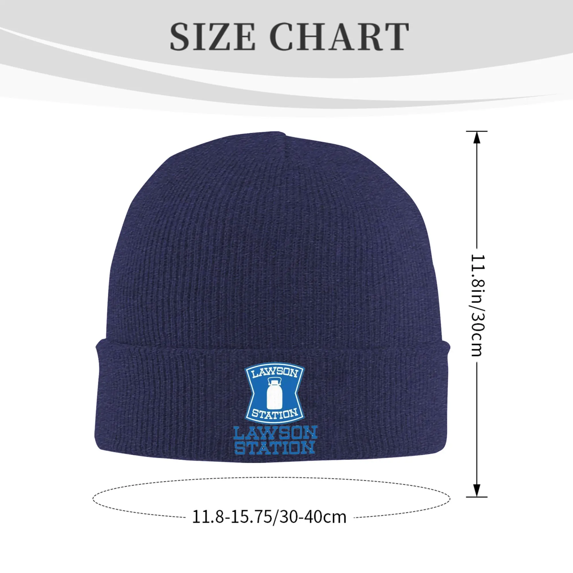 Lawson Convenience Store Japan Winter Skullies Beanies Hat Warm Autumn Knitted Hats Bonnet Caps for Women Men
