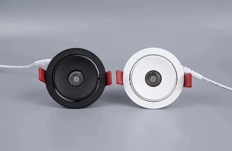 Focos Led ultrafinos, foco de ángulo de haz pequeño, foco de techo integrado de 3/8/15 grados para imagen del hogar, Mus