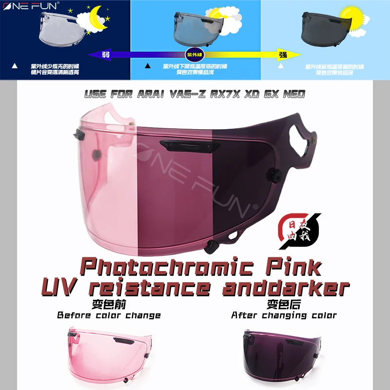 Photochromic Pink