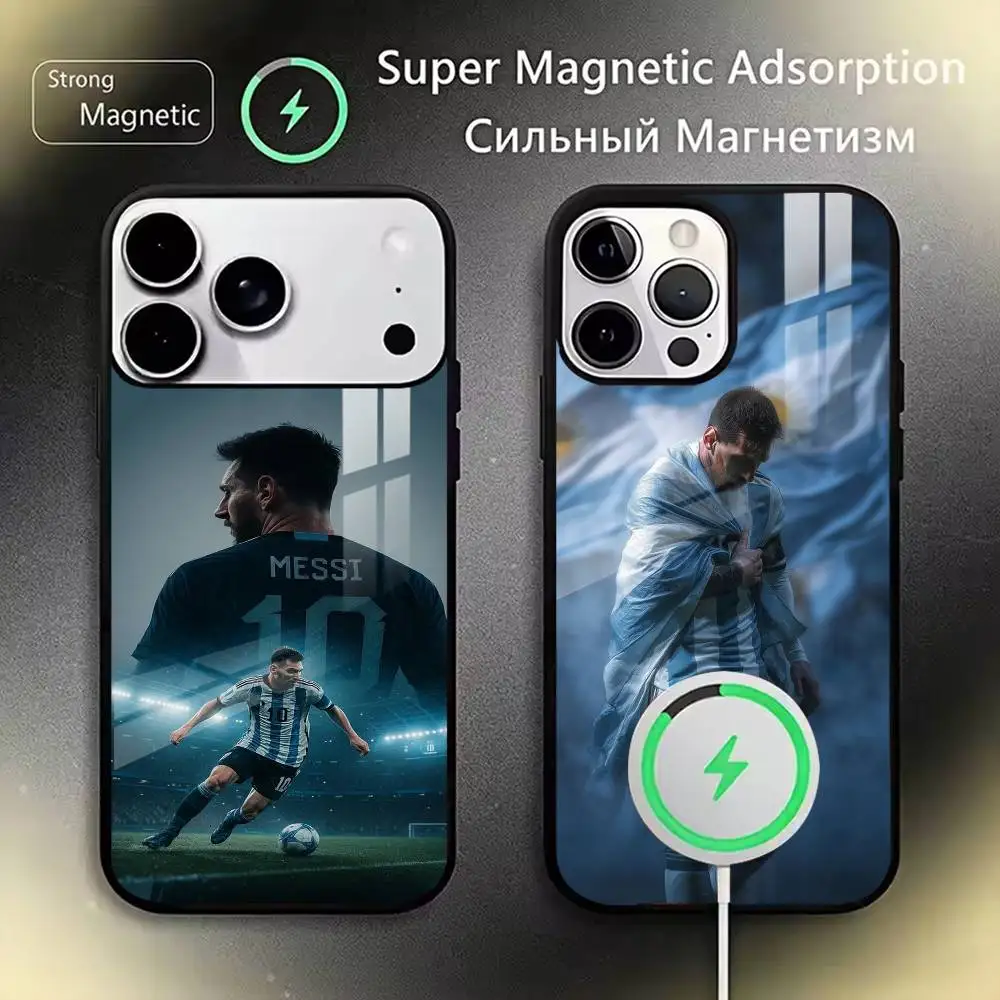 

Cool Number 10 Football Player Phone Case For iPhone17,16,15,14,13,12,11 Plus,Pro Magnetic with Magsafe Wireless Charging