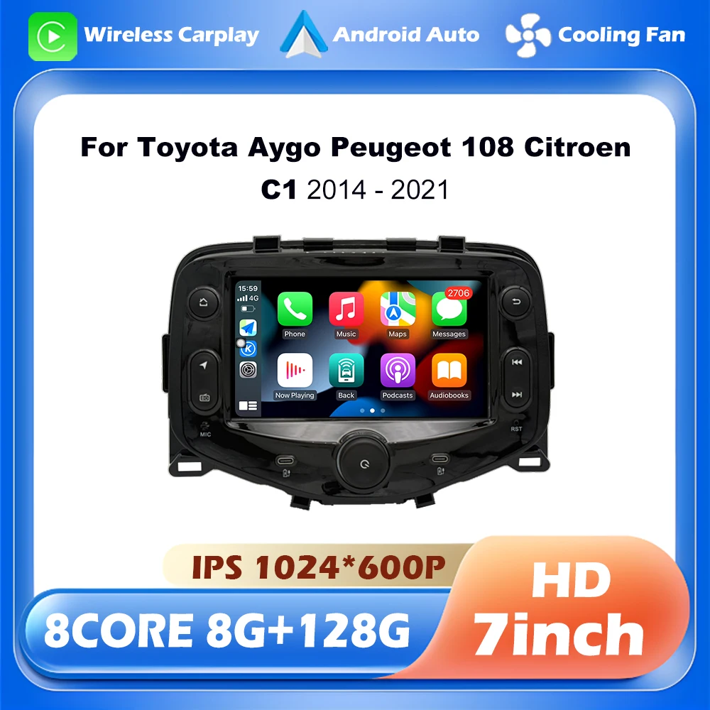 7" For Toyota Aygo …