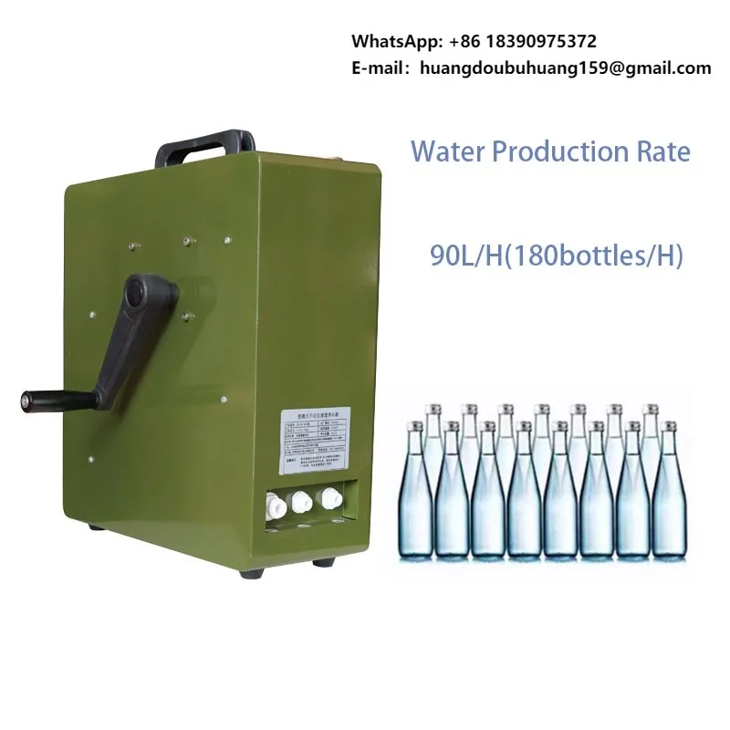 

Manual Meet an Emergency Outdoors Convenient Portable RO Reverse Osmosis Pure Direct Drinking Water Purifier Filter for Camp