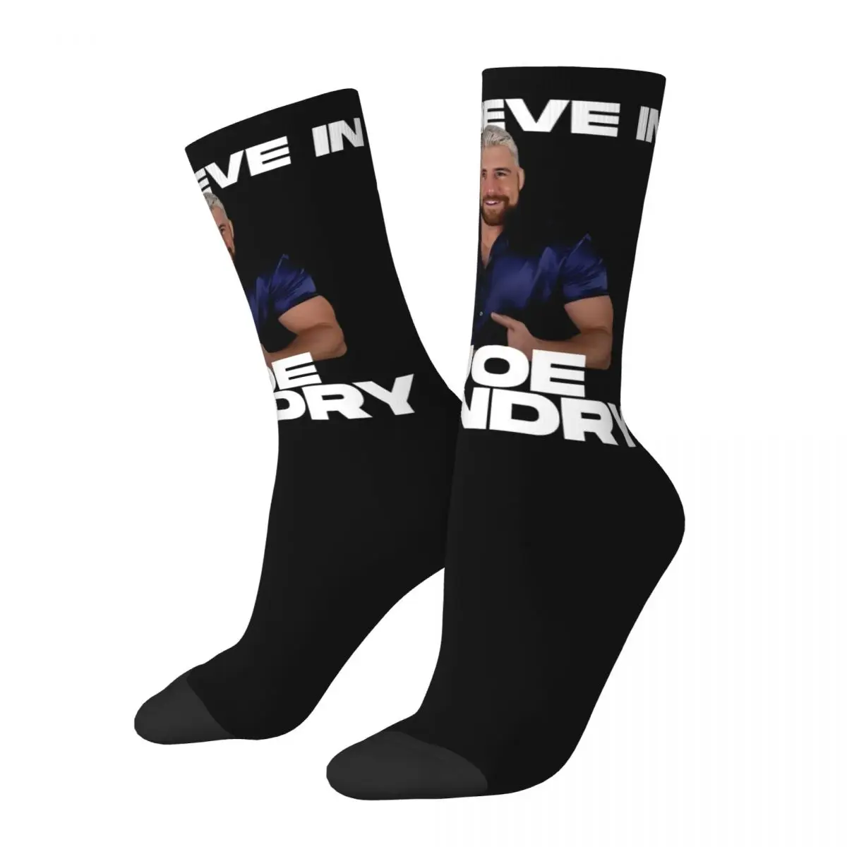 I Believe In Joe Hendry Accessories Socks Novelty Gifts for Men Women Crew Socks