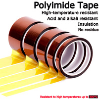 High-Temperature Resistant Tape, Polyimide KAPTON Brown Insulating Solder Mask Tape, Solder Mask Spray Tape