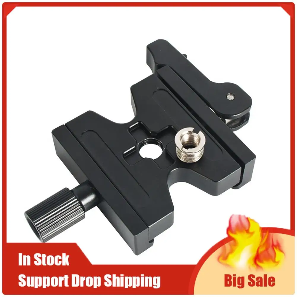 أفضل العروض قفل مزدوج تصاعد لوحة المشبك مقبض قابل للتعديل محول ل Arca السويسري كرة ثلاثية رئيس QJ-06