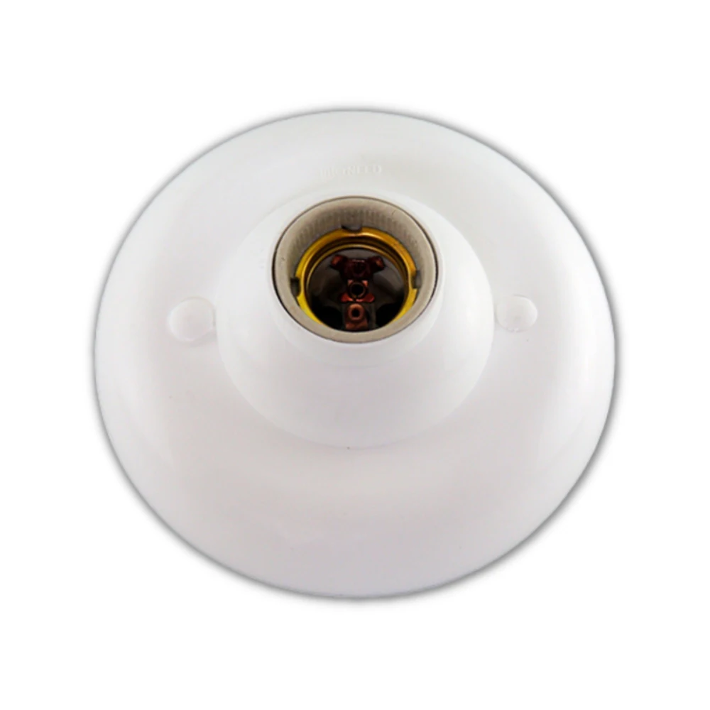 Kit 3 Plafons Simple Support Lamps Plastic nozzle E27