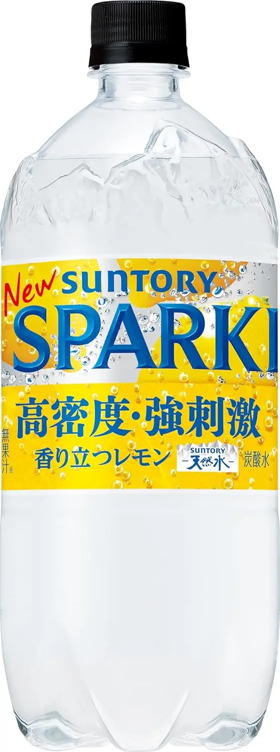 炭酸水 サントリー ナチュラルウォーター スパークリングレモン エクストラカーボネート 1050ml×12本