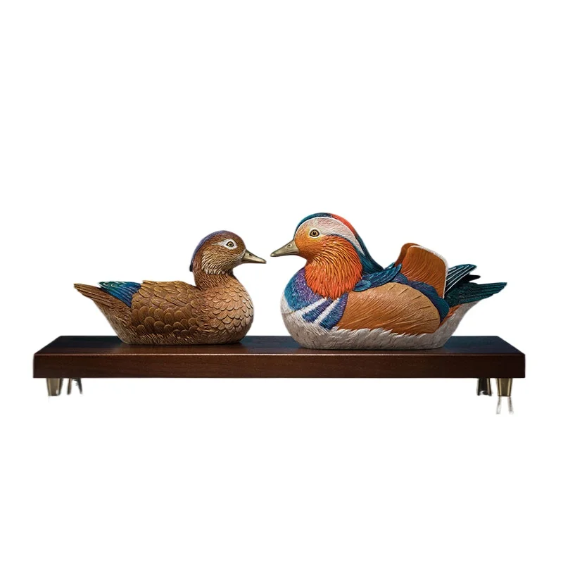 

Mandarin duck wedding housewarming desktop home decoration gift ornament