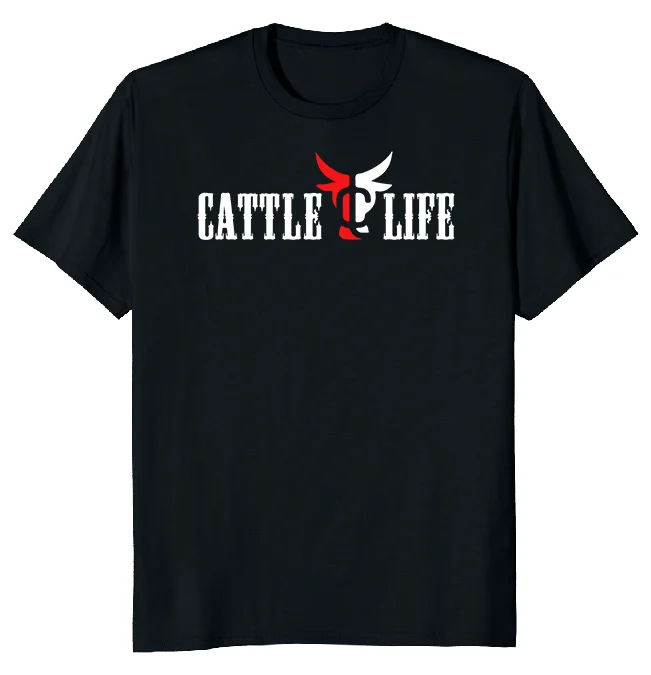 NEW LIMITED Cattle Life Taurine Cow Novelty Heavy Cotton Tee M-3XL Fast Shipping