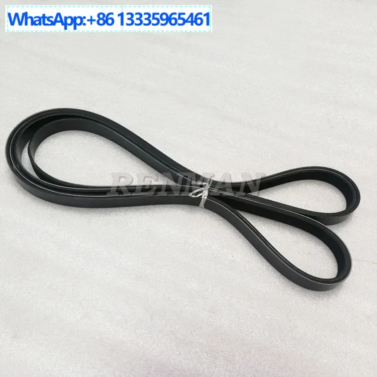 

3Pcs Beijing Foton car fan drive belt 8PK2609 Cummins ISF engine special belt 5254354
